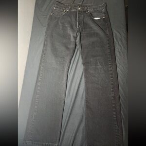 Levi's Dark Gray 501 Jeans